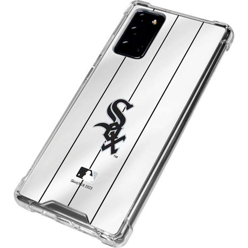 MLB Chicago White Sox Home Jersey Galaxy Note20 5G Clear Case