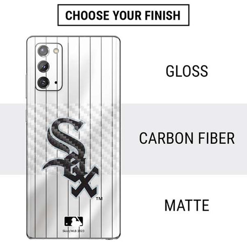 MLB Chicago White Sox Home Jersey Galaxy Note20 5G Skin