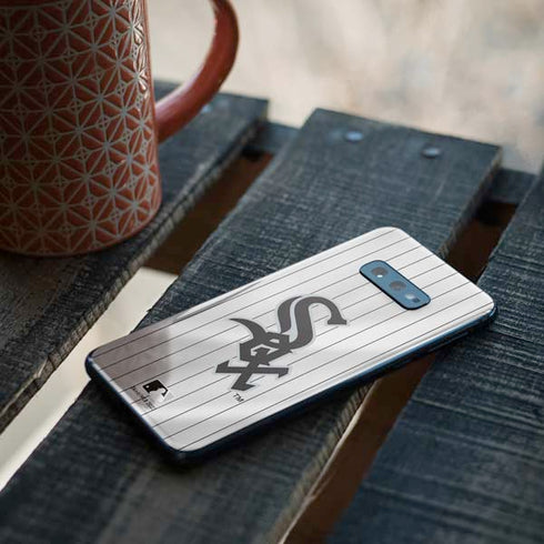 MLB Chicago White Sox Home Jersey Galaxy S10e Skin