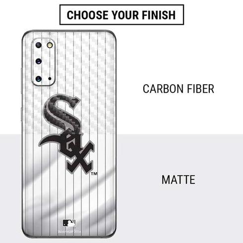MLB Chicago White Sox Home Jersey Galaxy S20 Skin