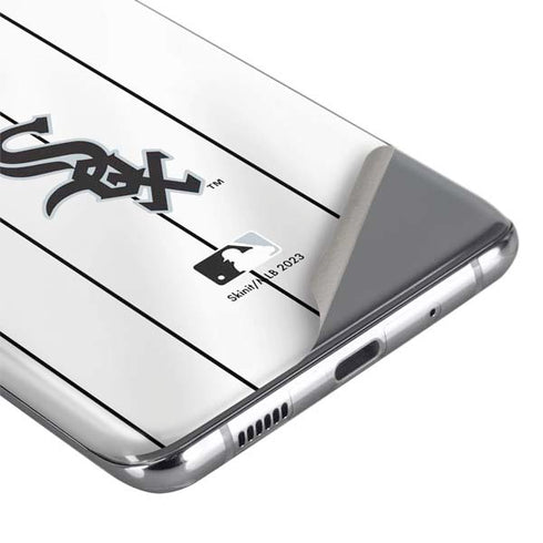 MLB Chicago White Sox Home Jersey Galaxy S20 Ultra 5G Skin