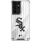 MLB Chicago White Sox Home Jersey Galaxy S21 Ultra 5G Clear Case