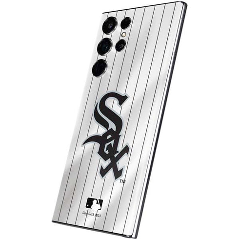 MLB Chicago White Sox Home Jersey Galaxy S22 Ultra Skin