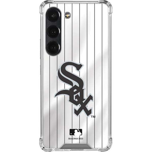 MLB Chicago White Sox Home Jersey Galaxy S23 Clear Case