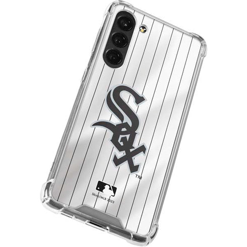 MLB Chicago White Sox Home Jersey Galaxy S23 Plus Clear Case