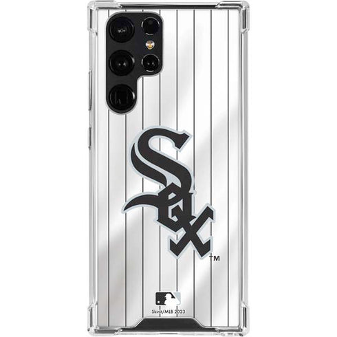 MLB Chicago White Sox Home Jersey Galaxy S24 Ultra Clear Case
