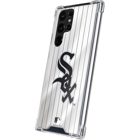 MLB Chicago White Sox Home Jersey Galaxy S24 Ultra Clear Case