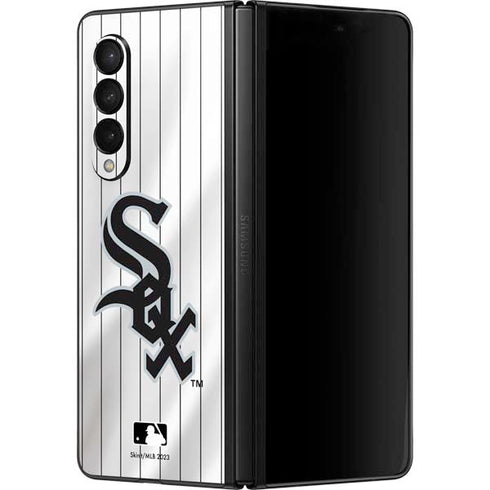 MLB Chicago White Sox Home Jersey Galaxy Z Fold3 5G Skin