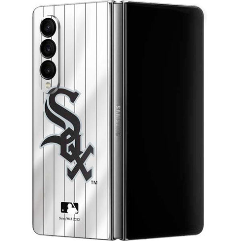MLB Chicago White Sox Home Jersey Galaxy Z Fold4 5G Skin