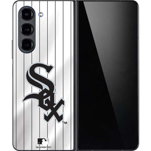MLB Chicago White Sox Home Jersey Galaxy Z Fold5 5G Skin