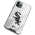MLB Chicago White Sox Home Jersey iPhone 12 Pro Clear Case