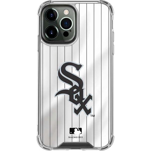 MLB Chicago White Sox Home Jersey iPhone 13 Pro Max Clear Case