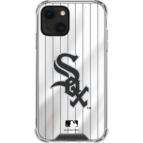 MLB Chicago White Sox Home Jersey iPhone 15 Plus Clear Case
