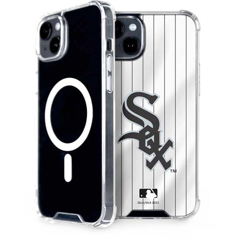 MLB Chicago White Sox Home Jersey iPhone 15 Plus MagSafe Case