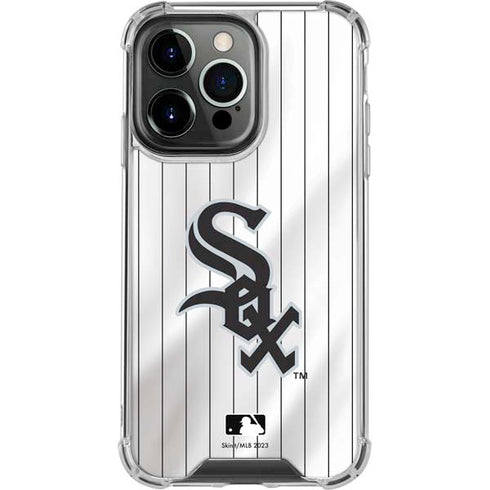 MLB Chicago White Sox Home Jersey iPhone 14 Pro Clear Case