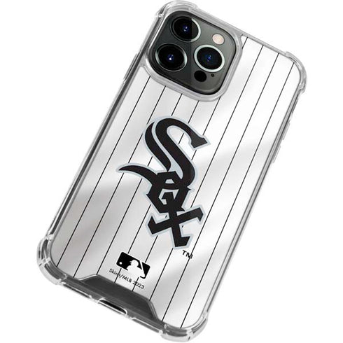 MLB Chicago White Sox Home Jersey iPhone 14 Pro Clear Case