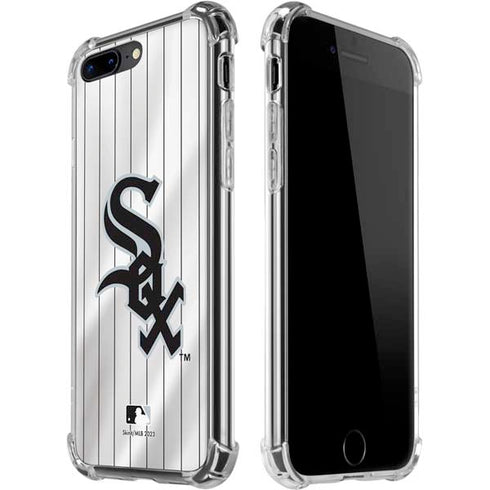 MLB Chicago White Sox Home Jersey iPhone 7/8 Plus Clear Case