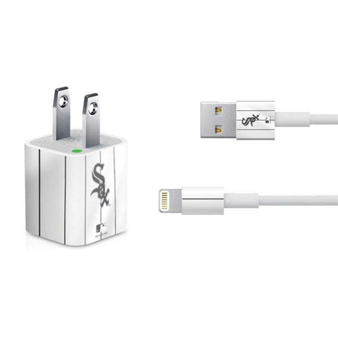 MLB Chicago White Sox Home Jersey iPhone Charger (5W USB) Skin