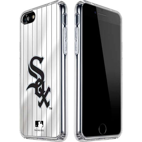 MLB Chicago White Sox Home Jersey iPhone SE (2nd & 3rd Gen) Clear Case