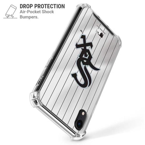 MLB Chicago White Sox Home Jersey iPhone XR Clear Case