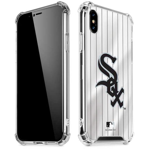 MLB Chicago White Sox Home Jersey iPhone XS Max Clear Case