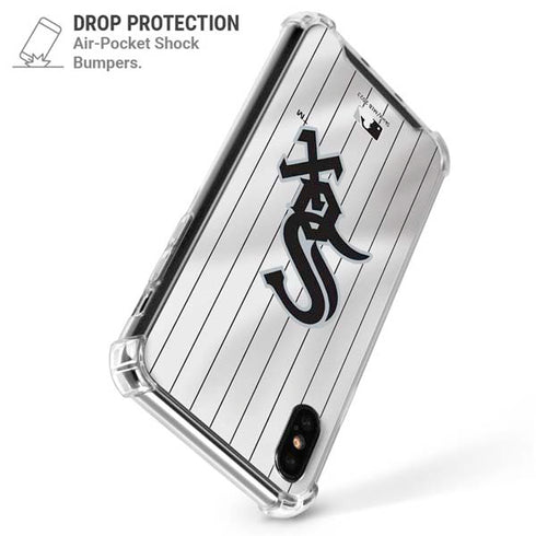 MLB Chicago White Sox Home Jersey iPhone XS Max Clear Case
