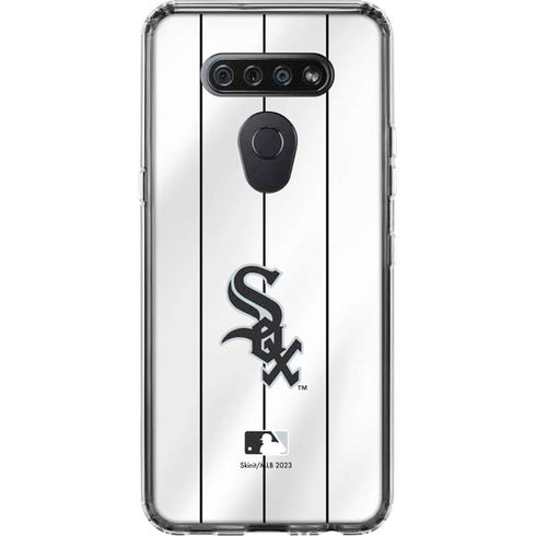 MLB Chicago White Sox Home Jersey LG K51/Q51 Clear Case
