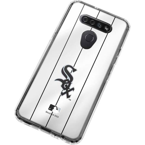 MLB Chicago White Sox Home Jersey LG K51/Q51 Clear Case