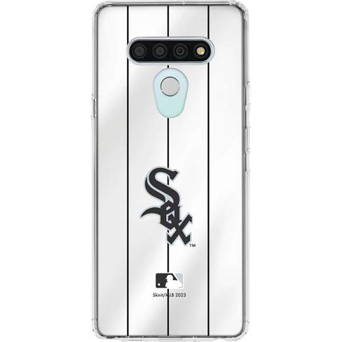 MLB Chicago White Sox Home Jersey LG Stylo 6 Clear Case