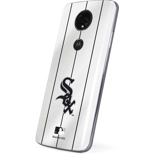 MLB Chicago White Sox Home Jersey Moto E5 Plus Skin