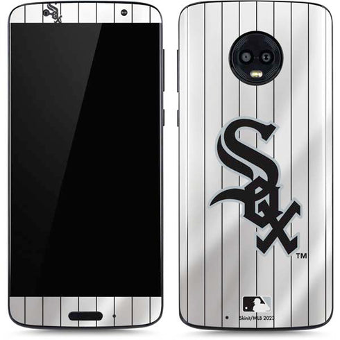 MLB Chicago White Sox Home Jersey Moto G6 Skin