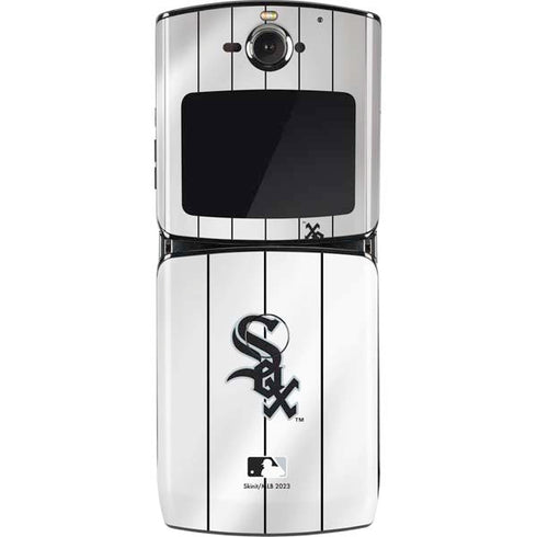 MLB Chicago White Sox Home Jersey Motorola RAZR Skin