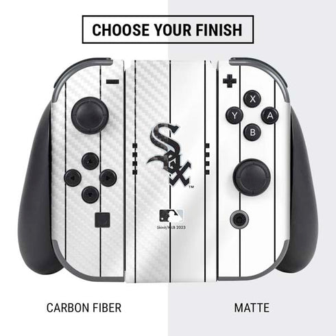MLB Chicago White Sox Home Jersey Nintendo Switch Bundle Skin