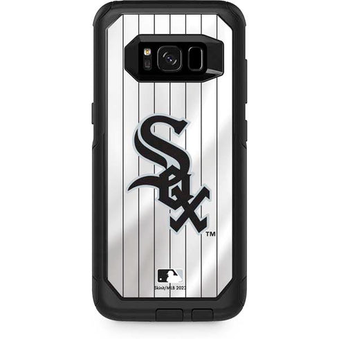 MLB Chicago White Sox Home Jersey Otterbox Commuter Galaxy Skin