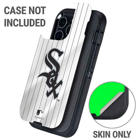 MLB Chicago White Sox Home Jersey Otterbox Defender iPhone Skin