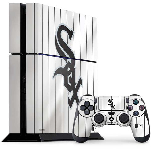 MLB Chicago White Sox Home Jersey PS4 Console and Controller Bundle Skin