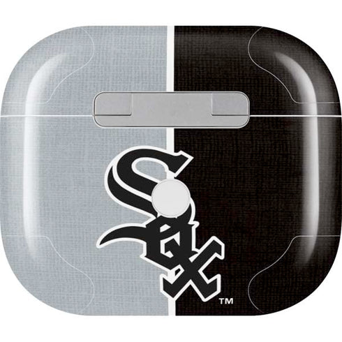 MLB Chicago White Sox Split Apple AirPods (3rd Gen 2021) Skin