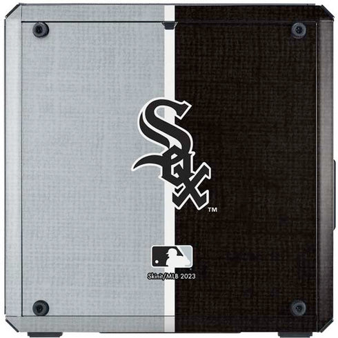 MLB Chicago White Sox Split Cooler Master MasterBox Q300L Mini Tower Skin