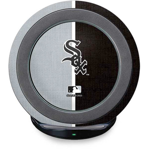 MLB Chicago White Sox Split Fast Charge Wireless Charging Stand Skin