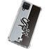 MLB Chicago White Sox Split Galaxy A12 Clear Case