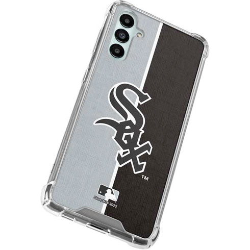 MLB Chicago White Sox Split Galaxy A15 5G Clear Case
