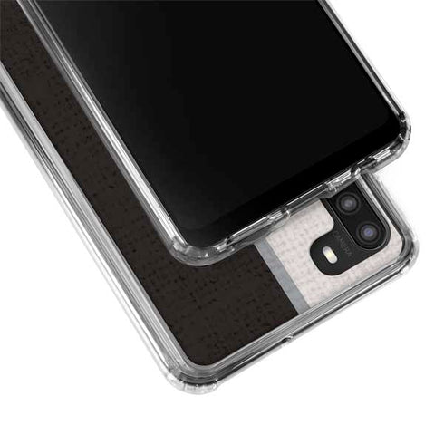 MLB Chicago White Sox Split Galaxy A21 Clear Case