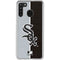 MLB Chicago White Sox Split Galaxy A21 Clear Case