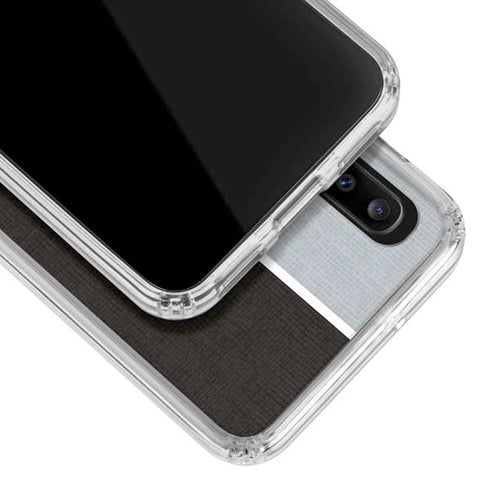 MLB Chicago White Sox Split Galaxy A30 Clear Case