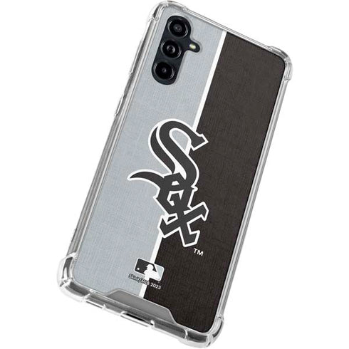 MLB Chicago White Sox Split Galaxy A54 5G Clear Case