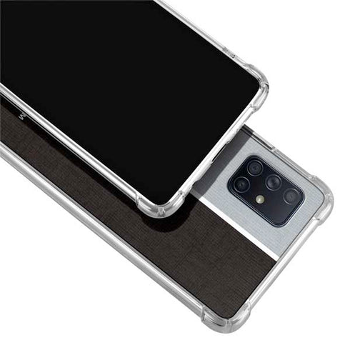 MLB Chicago White Sox Split Galaxy A71 5G Clear Case