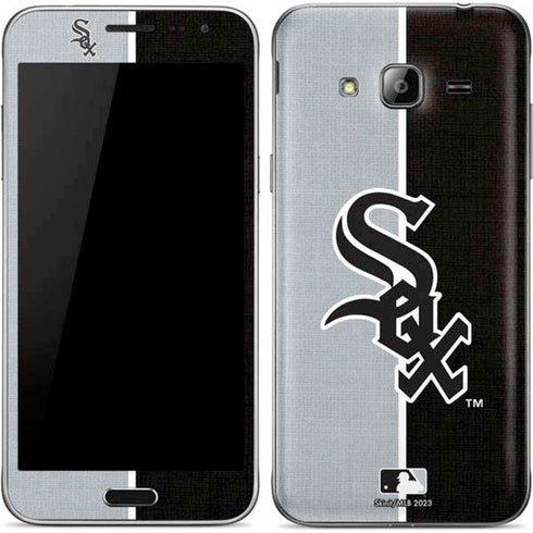 MLB Chicago White Sox Split Galaxy J3 Skin