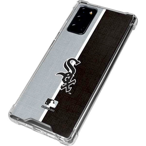MLB Chicago White Sox Split Galaxy Note20 5G Clear Case