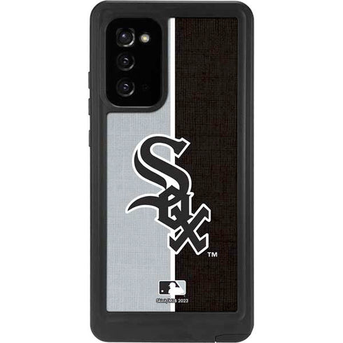 MLB Chicago White Sox Split Galaxy Note20 5G Waterproof Case