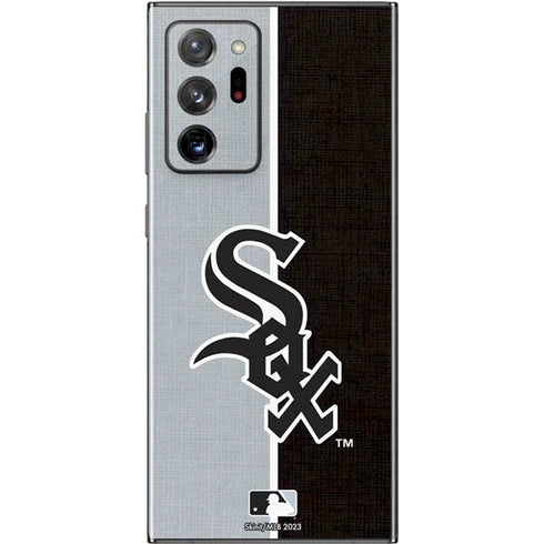 MLB Chicago White Sox Split Galaxy Note20 Ultra 5G Skin